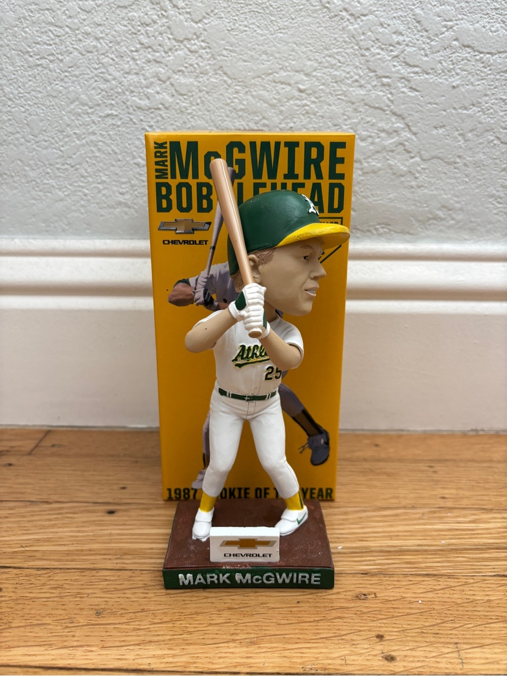 Oakland Athletics A’s Mark McGwire #25 Bobblehead 2015 SGA
